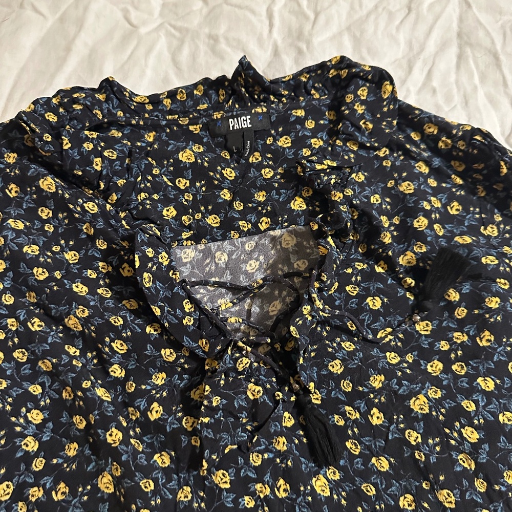 Paige Ilara Floral Lace Up